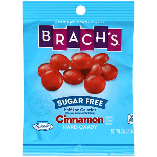 Brachs Sugar Free Cinnamon; 3.5 Ounce; 12 Per Case