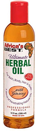 Africa's Best Ultimate Herbal Oil - 12 Fl Oz