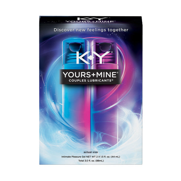 K-Y Yours+Mine; 3 Fluid Ounce; 4 Per Box; 24 Per Case - High Mart Wholesale