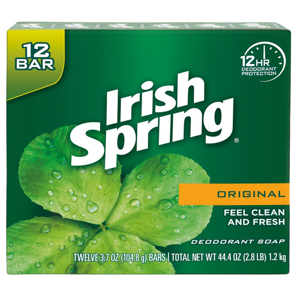 Irish Spring Bar Soap Original 12 Bar; 45 Ounces; 6 Per Case