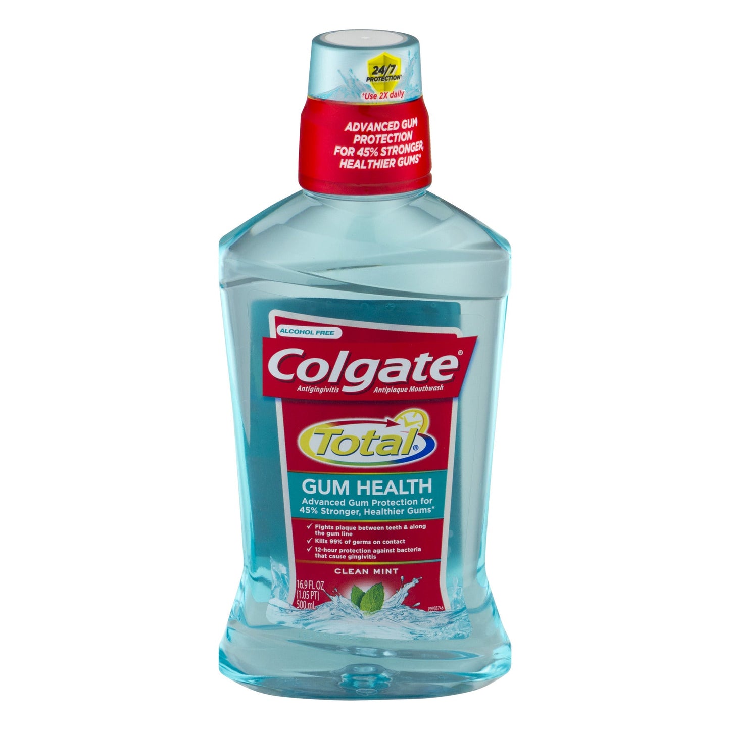 Colgate Total Gum Health Clean Mint Mouthwash; 16.9 Fluid Ounces; 6 Per Case