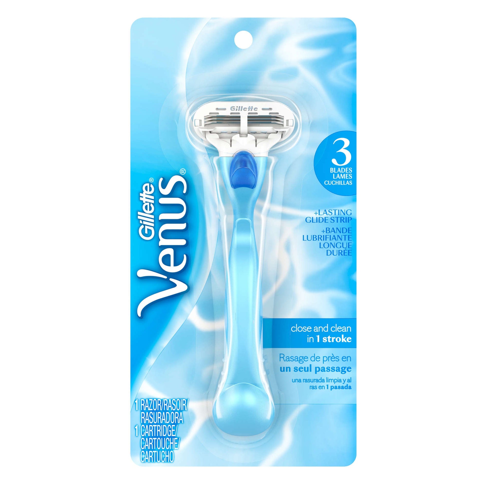 Venus Smooth Razor; 1 Count; 6 Per Box; 6 Per Case - High Mart Wholesale