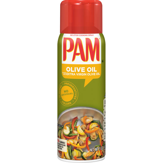 Pam Pan Coating Palm Olive Oil; 5 Ounces; 12 Per Case - High Mart Wholesale