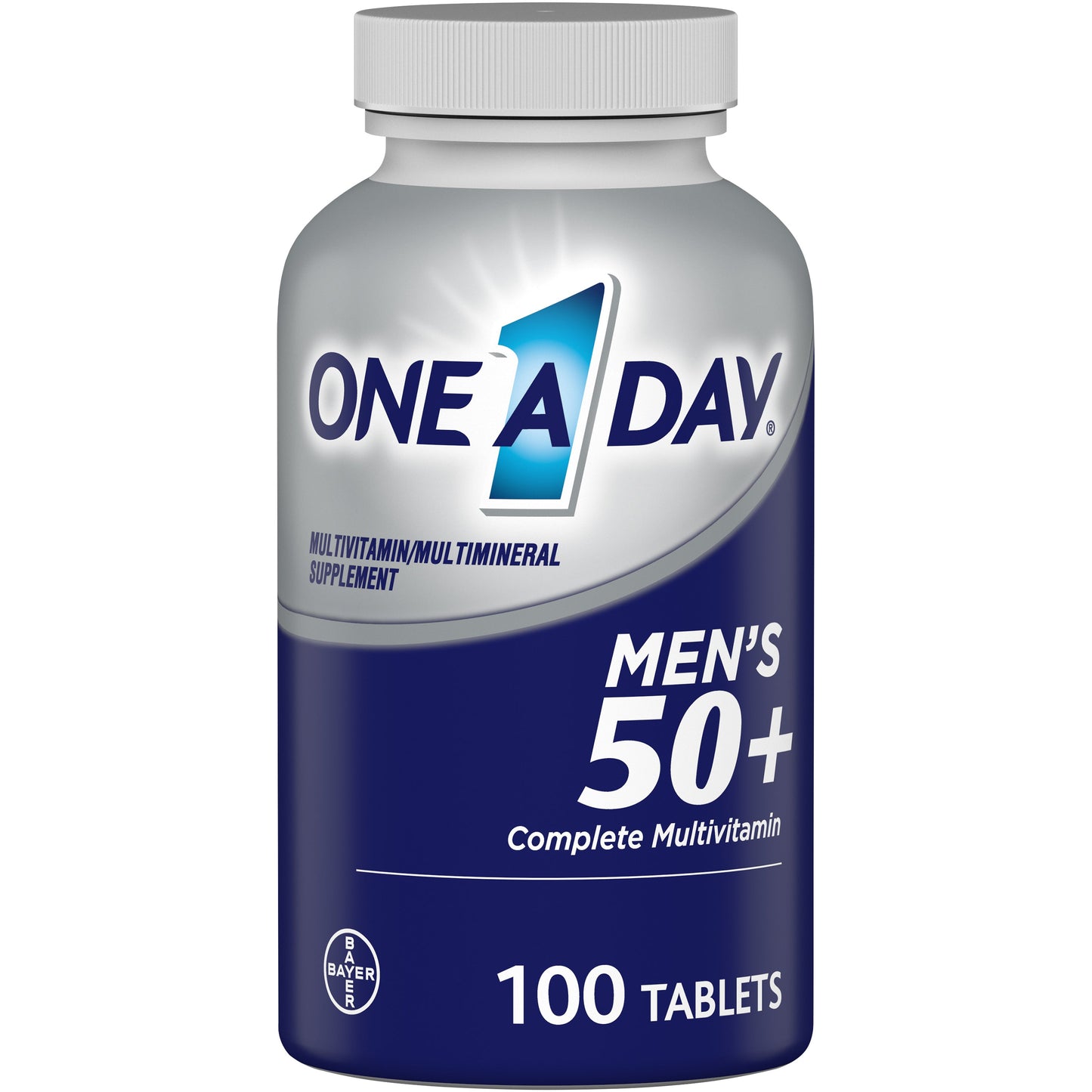 One-A-Day One And Done Men 50+ Advantage; 100 Piece; 3 Per Box; 8 Per Case