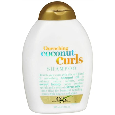 Ogx Coconut Curls Shampoo; 385 Milileter; 4 Per Case