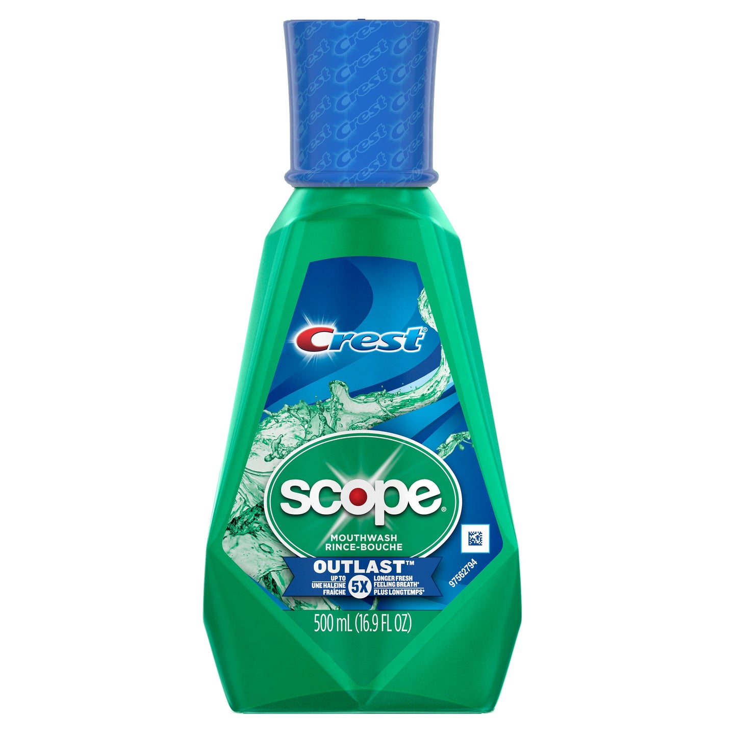 Scope Outlast Mouthwash Ready To Use 4 Count; 500 Milileter; 4 Per Case