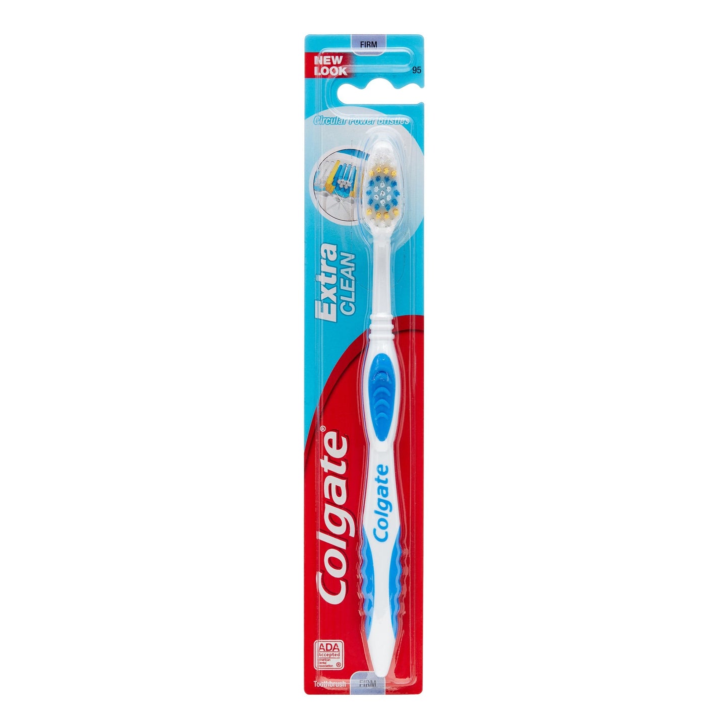 Colgate Adult Extra Clean Flex-Tip Firm Manual Toothbrush; 1 Each; 6 Per Box; 12 Per Case