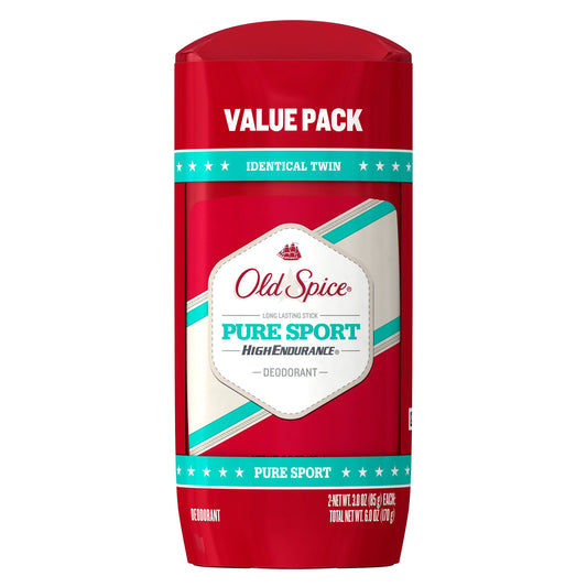 Old Spice Deodorant Pure Sport; 6 Ounces; 3 Per Box; 2 Per Case