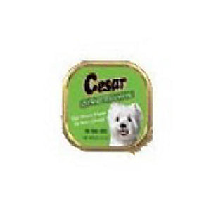 Cesar Canine Cuisine Dog Food Top Sirloin Flavor In Sauce; 3.5 Ounce; 24 Per Case