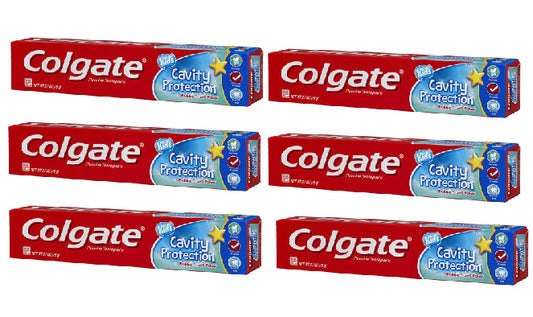 Colgate Toothpaste Junior Bubble Fruit; 2.7 Ounces; 6 Per Box; 4 Per Case