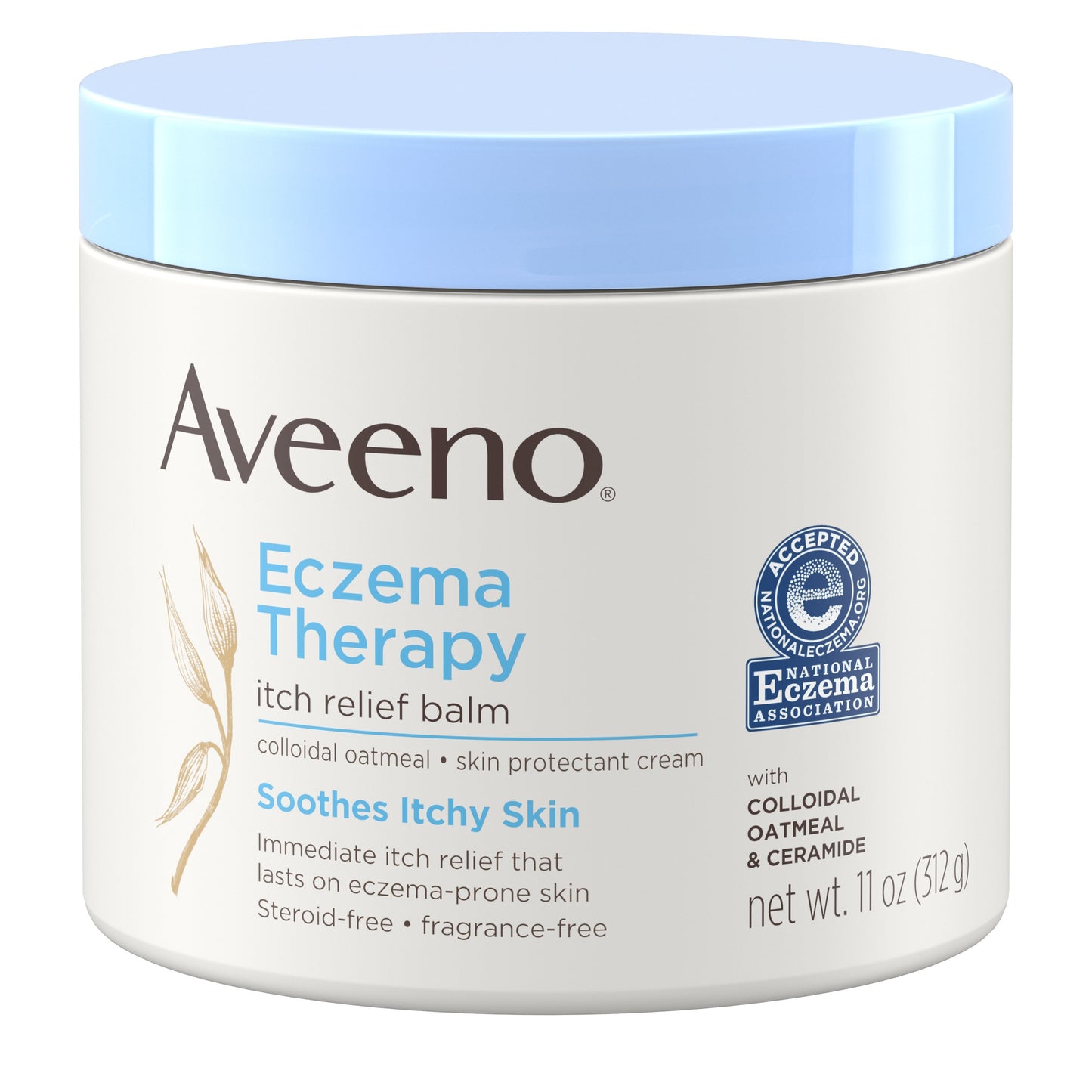 Aveeno Itch Relief Eczema Therapy; 11 Ounces; 3 Per Box; 4 Per Case - High Mart Wholesale