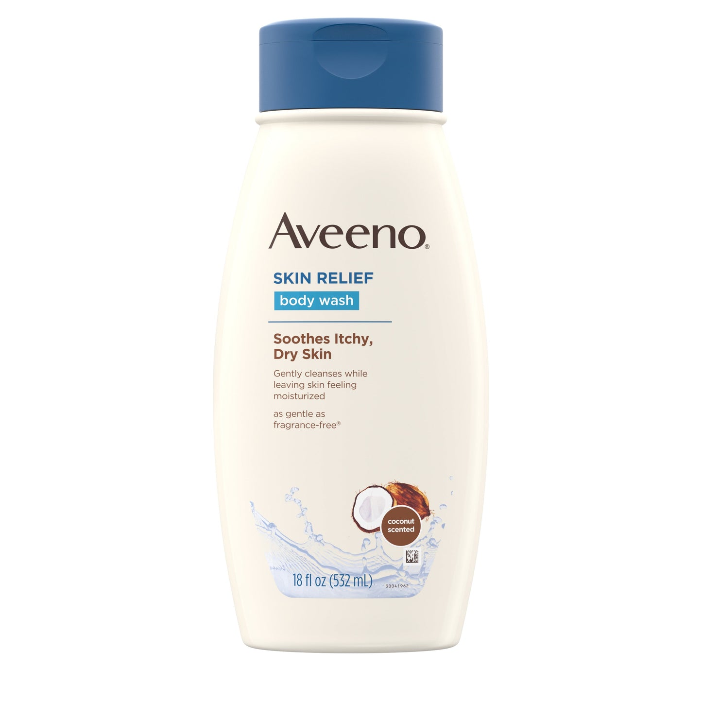 Aveeno Coconut Scent Body Wash; 18 Fluid Ounces; 3 Per Box; 4 Per Case - High Mart Wholesale