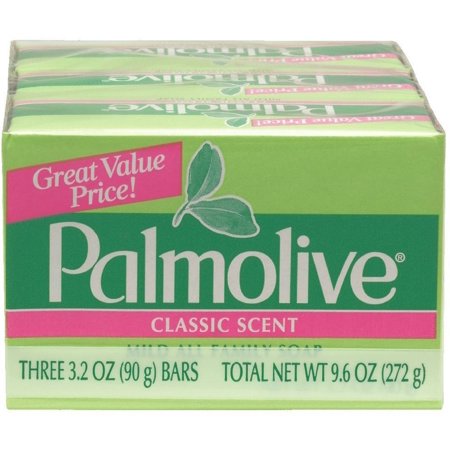 Palmolive Green 3Bar; 9.6 Ounces; 24 Per Case