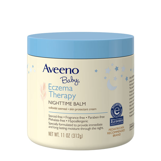 Aveeno Baby Eczema Night Time Therapy; 11 Ounces; 3 Per Box; 4 Per Case - High Mart Wholesale