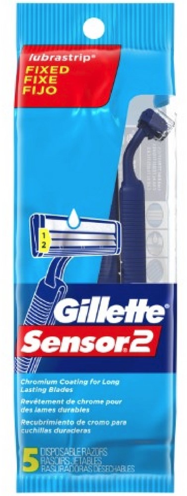 Sensor 2 Disposable Razor Lube Strip; 5 Count; 6 Per Box; 6 Per Case - High Mart Wholesale