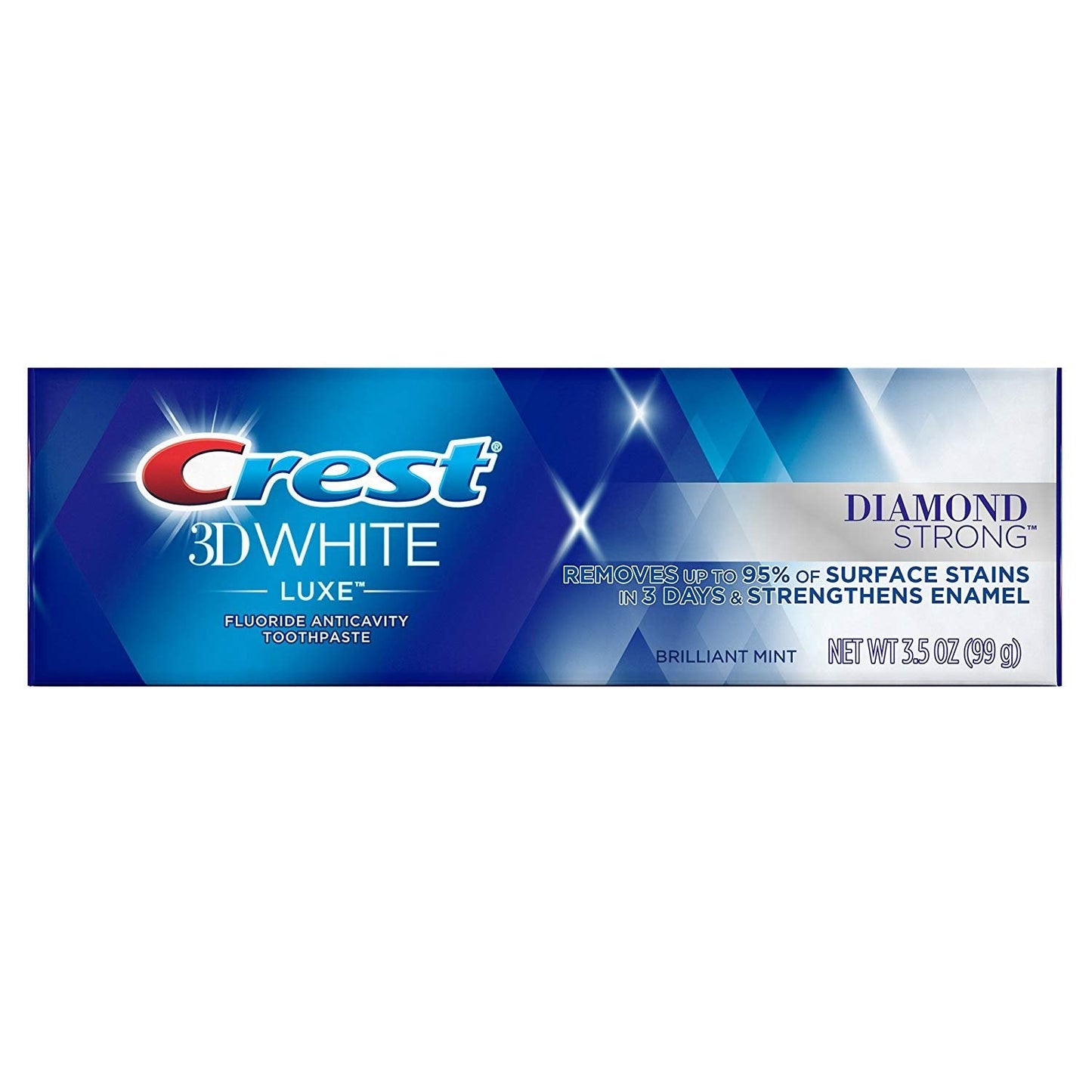 Crest Toothpaste 3D White Striped; 3.5 Ounces; 12 Per Box; 2 Per Case