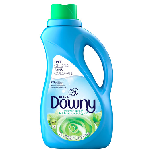 Downy Downy Liquid Mountain Spring; 51 Fluid Ounces; 8 Per Case