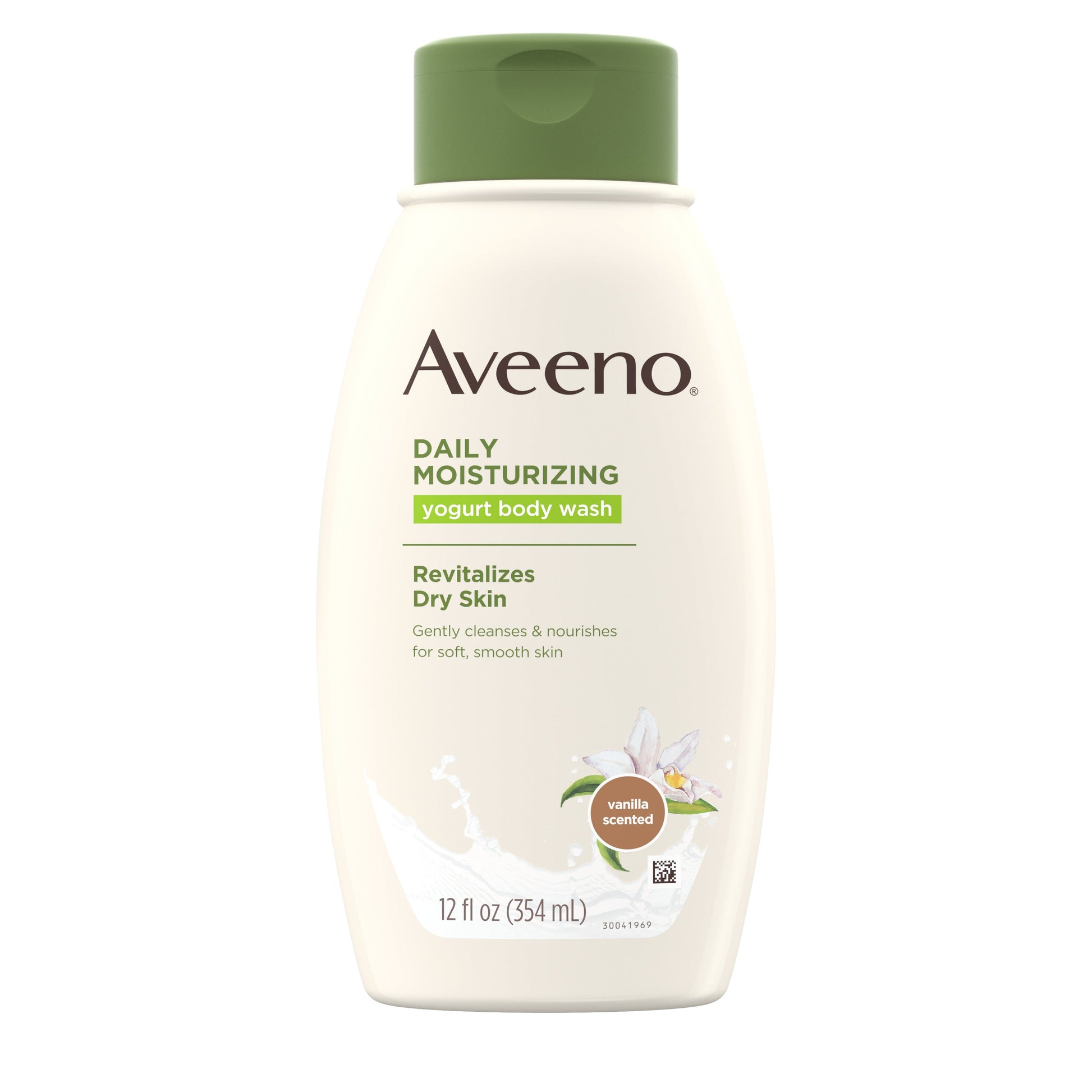 Aveeno Yogurt Vanilla Oats Body Wash; 12 Fluid Ounces; 3 Per Box; 4 Per Case - High Mart Wholesale