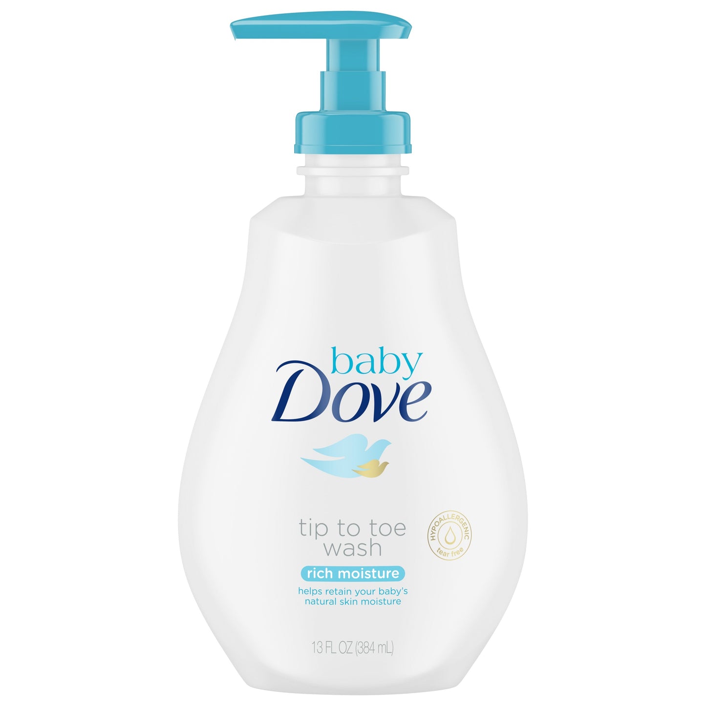 Baby Dove Tip To Toe Rich Moisture Body Wash; 13 Ounces; 4 Per Case
