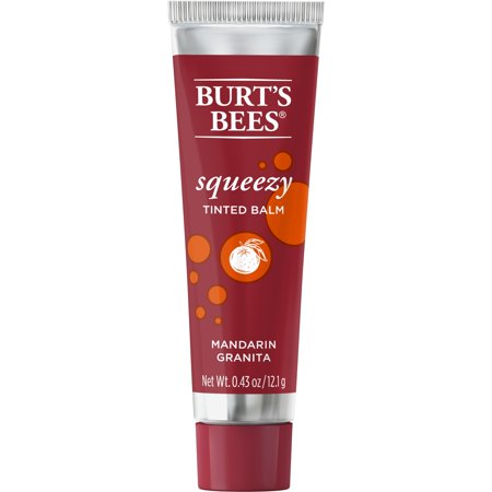 Burt's Bees Tinted Squeeze Wax Mandarin Granita; 0.43 Ounces; 3 Per Box; 12 Per Case