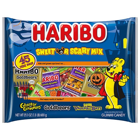 Haribo Sweet Or Scary Mix; 21.1 Ounce; 8 Per Case - High Mart Wholesale