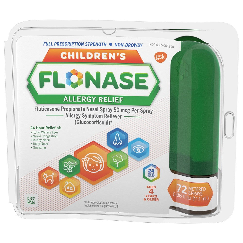 Flonase Children's Allergy Relief; 72 Each; 3 Per Box; 4 Per Case - High Mart Wholesale