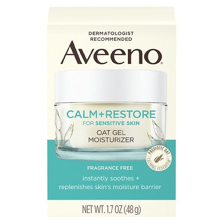 Aveeno Calm Restore Oat Gel Moisturizer; 1.7 Ounces; 3 Per Box; 4 Per Case - High Mart Wholesale