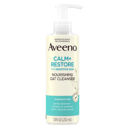 Aveeno Calm Restore Oat Cleansing; 7.8 Fluid Ounces; 3 Per Box; 4 Per Case - High Mart Wholesale