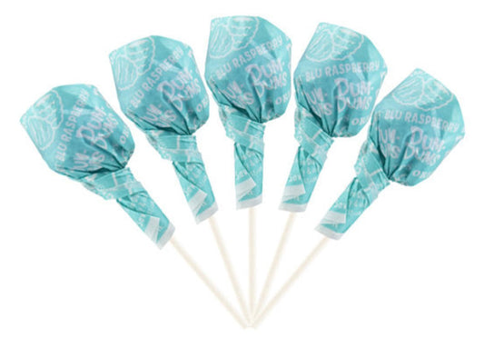 Dum Dums Pops Color Party Light Blue Blue Raspberry; 12.8 Ounces; 4 Per Case