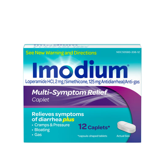 Imodium Rapid Relief; 12 Count; 6 Per Box; 8 Per Case