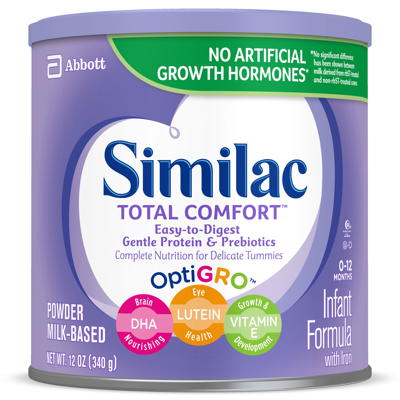 Similac Total Comfort Easy To Digest Milk-Based Powder Infant Formula Can With Iron; 12.6 Ounce; 6 Per Case - High Mart Wholesale