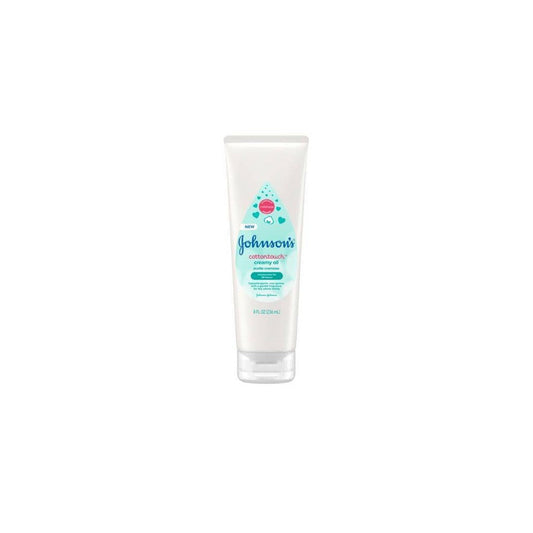 Johnson's Baby Baby Creamy Oil Cottontouch; 8 Ounce; 3 Per Box; 8 Per Case - High Mart Wholesale