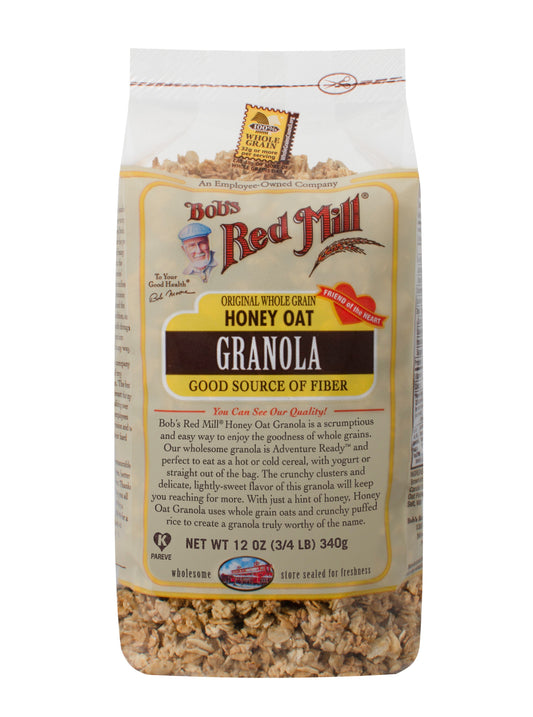 Bob's Red Mill Natural Foods Inc Honey Oat Granola; 12 Ounces; 4 Per Case