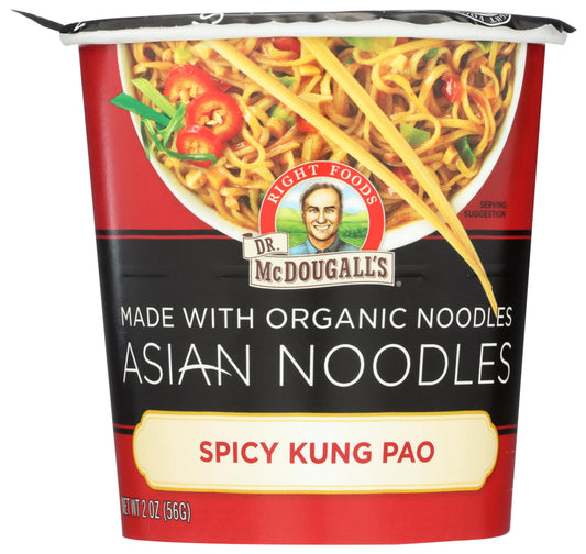 Dr. Mcdougall's Noodles Spicy Kung Pao; 2 Ounces; 6 Per Case - High Mart Wholesale