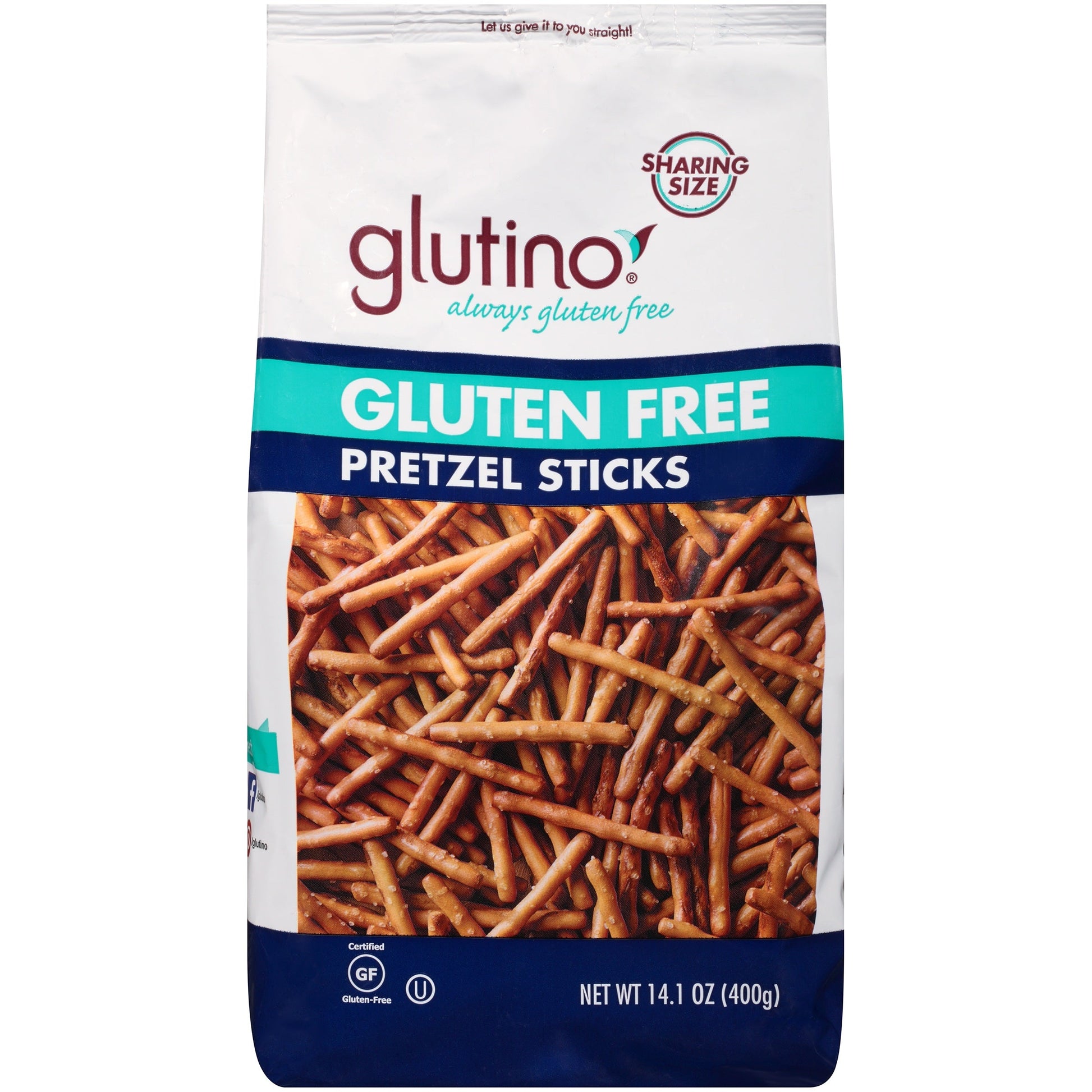 Glutino Gluten Free Pretzel Stick Family Pack; 14.1 Ounces; 12 Per Case - High Mart Wholesale