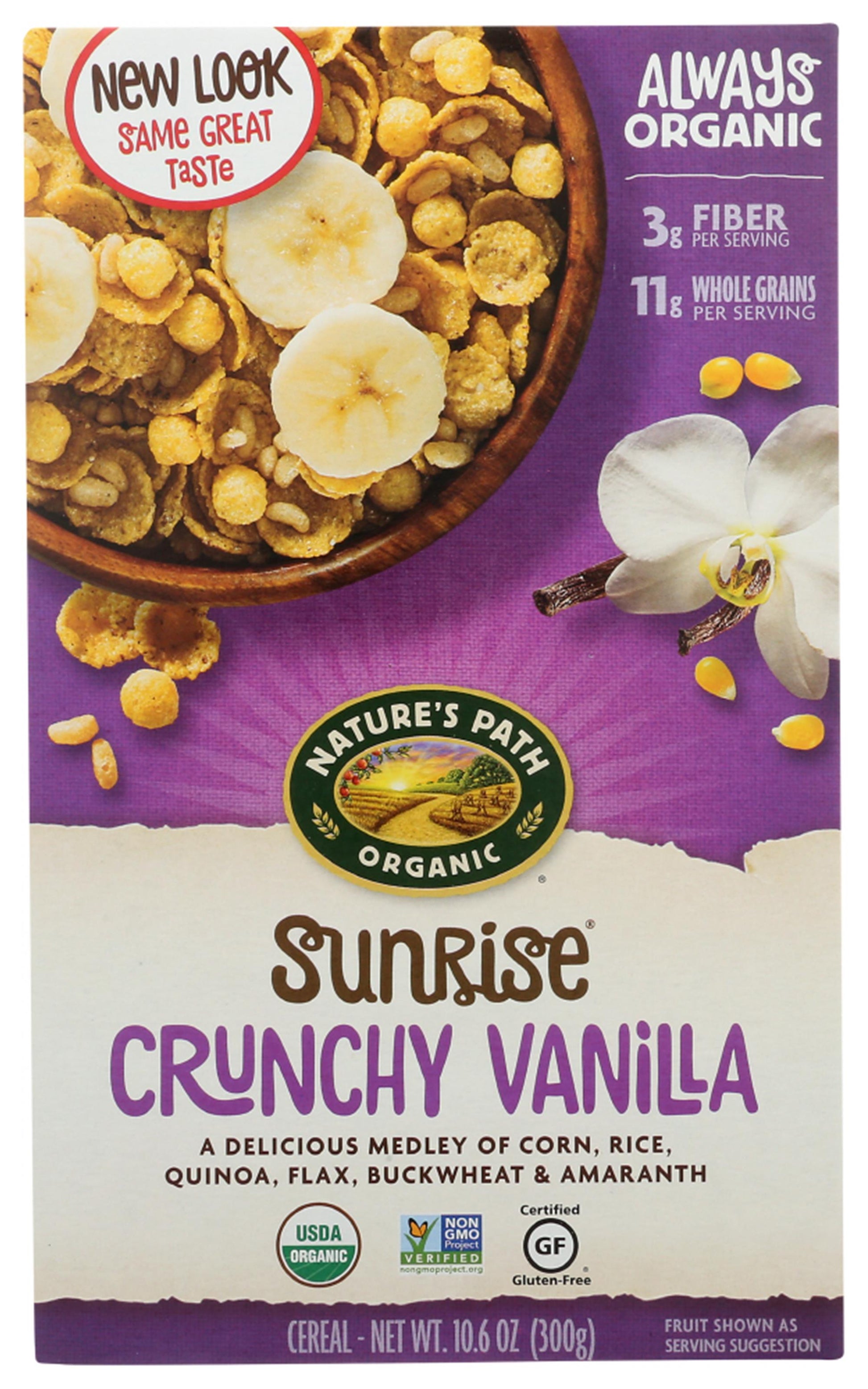 Nature's Path Crunchy Vanilla Sunrise; 10.6 Ounces; 12 Per Case - High Mart Wholesale