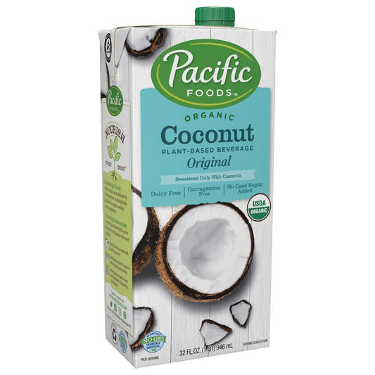 Pacific Foods Organic Original Coconut Milk; 32 Fluid Ounces; 12 Per Case - High Mart Wholesale