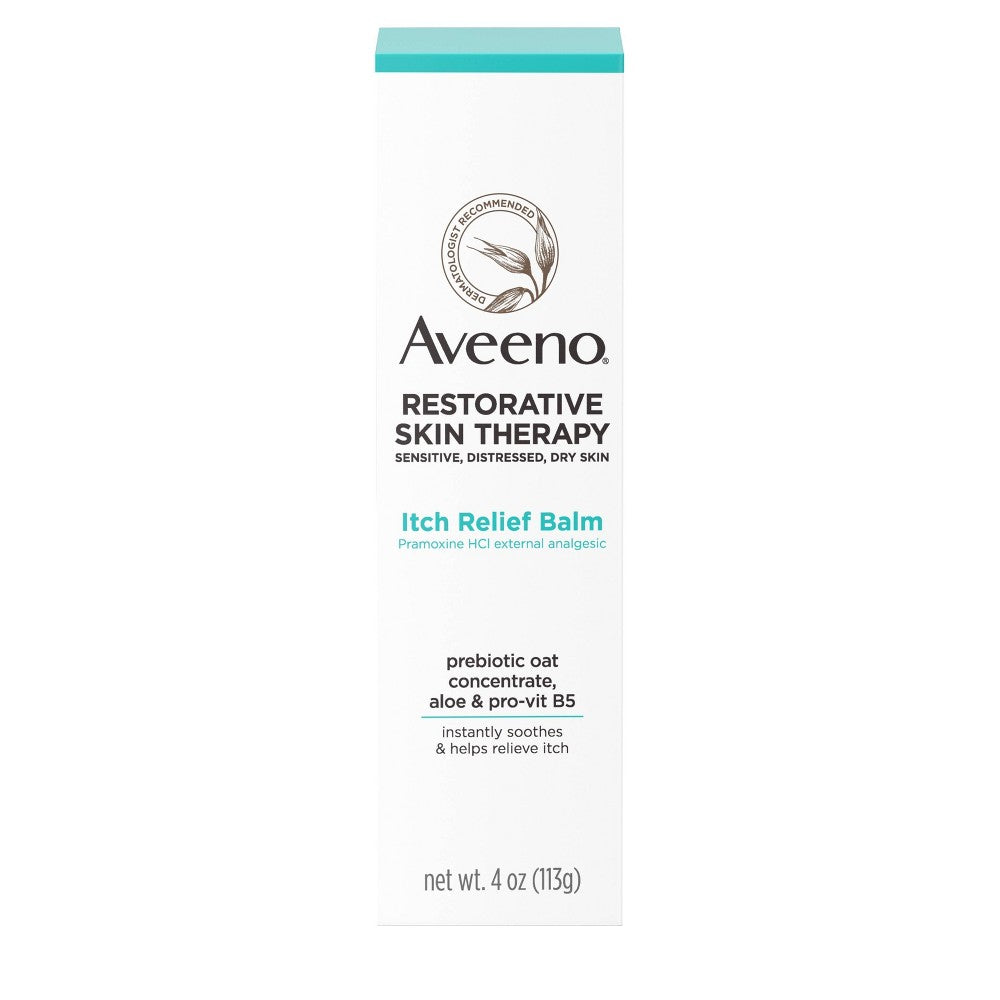 Aveeno Restore Skin Therapy Balm; 4 Ounces; 3 Per Box; 4 Per Case - High Mart Wholesale