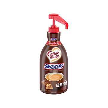 Coffee Mate Liquid Snickers; 1.58 Quart; 2 Per Case - High Mart Wholesale