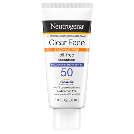 Neutrogena Clear Face Liquid Lotion; 3 Fluid Ounce; 3 Per Box; 4 Per Case