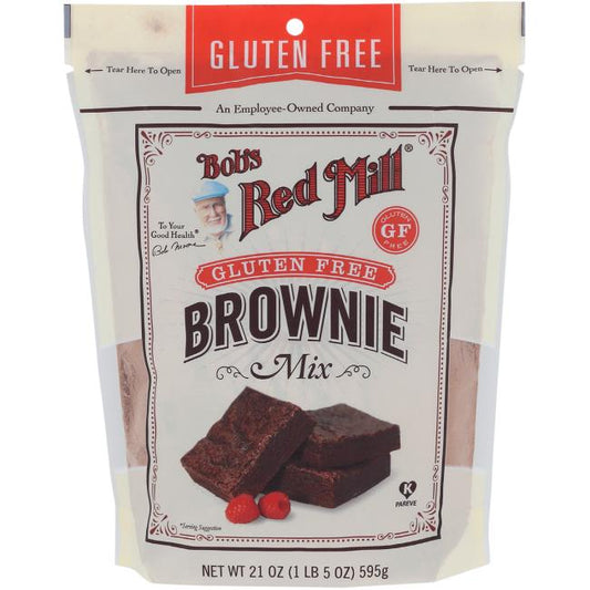 Bob's Red Mill Natural Foods Inc Gluten Free Brownie Mix; 21 Ounces; 4 Per Case