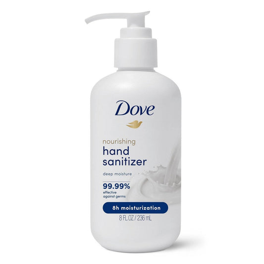 Dove Sanitizer Deep Moisture; 236 Milliliter; 4 Per Case