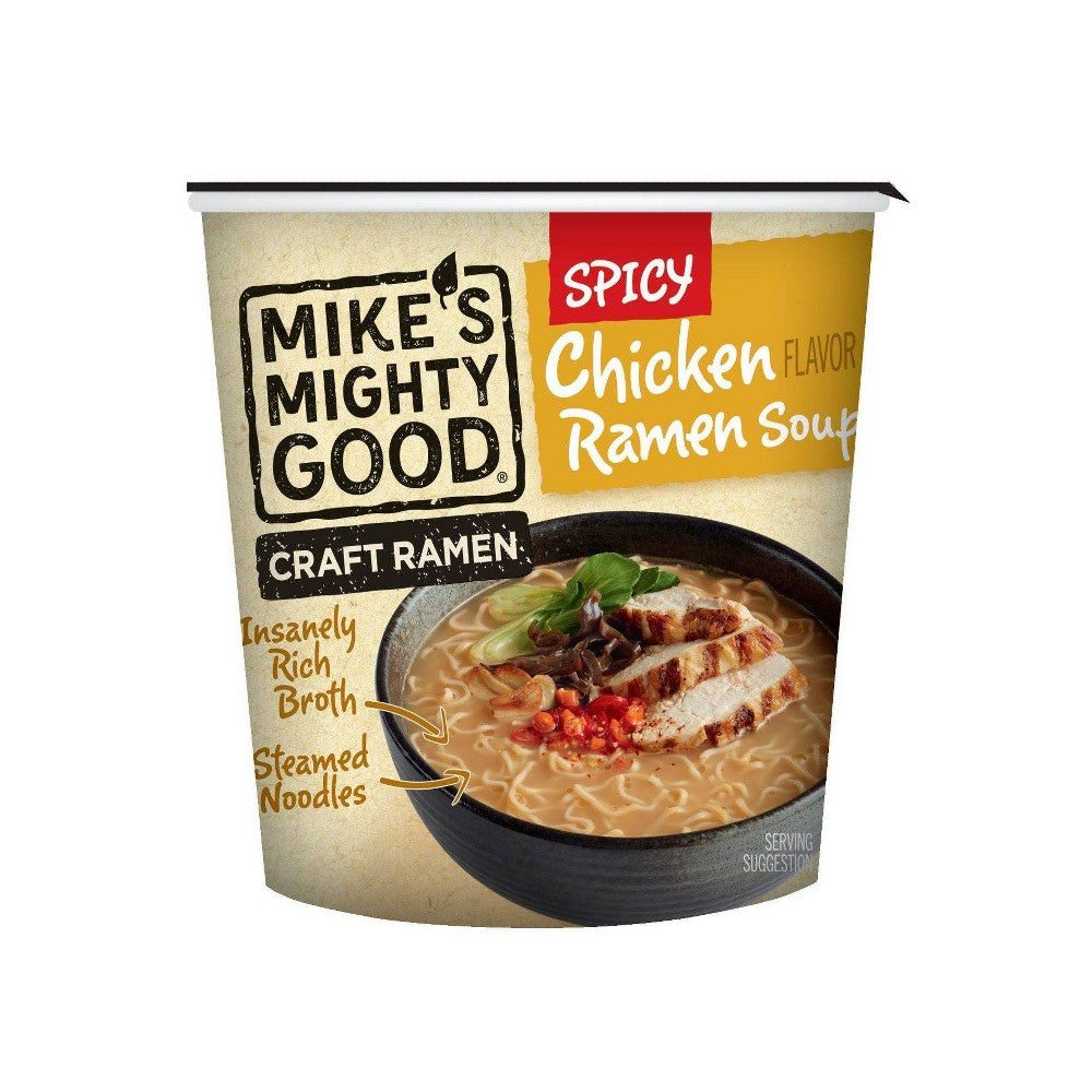Mike's Mighty Good Ramen Soup Spicy Chicken; 1.7 Ounces; 6 Per Case - High Mart Wholesale