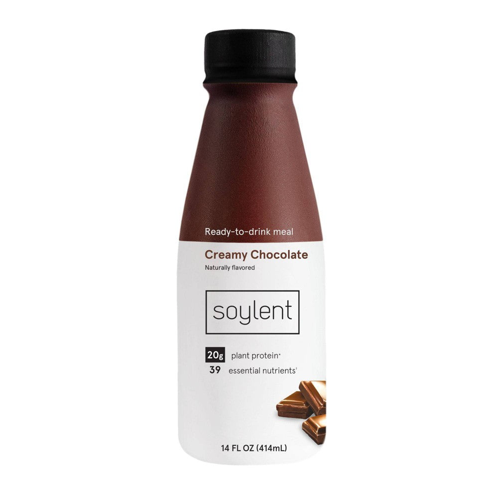 Soylent Creamy Chocolate Drink; 14 Fluid Ounces; 12 Per Case - High Mart Wholesale