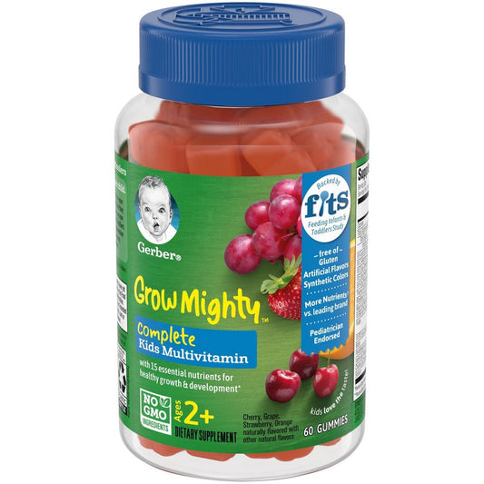 Gerber Grow Mighty Gummy Multi Vitamin; 5.291 Ounce; 3 Per Box; 4 Per Case - High Mart Wholesale