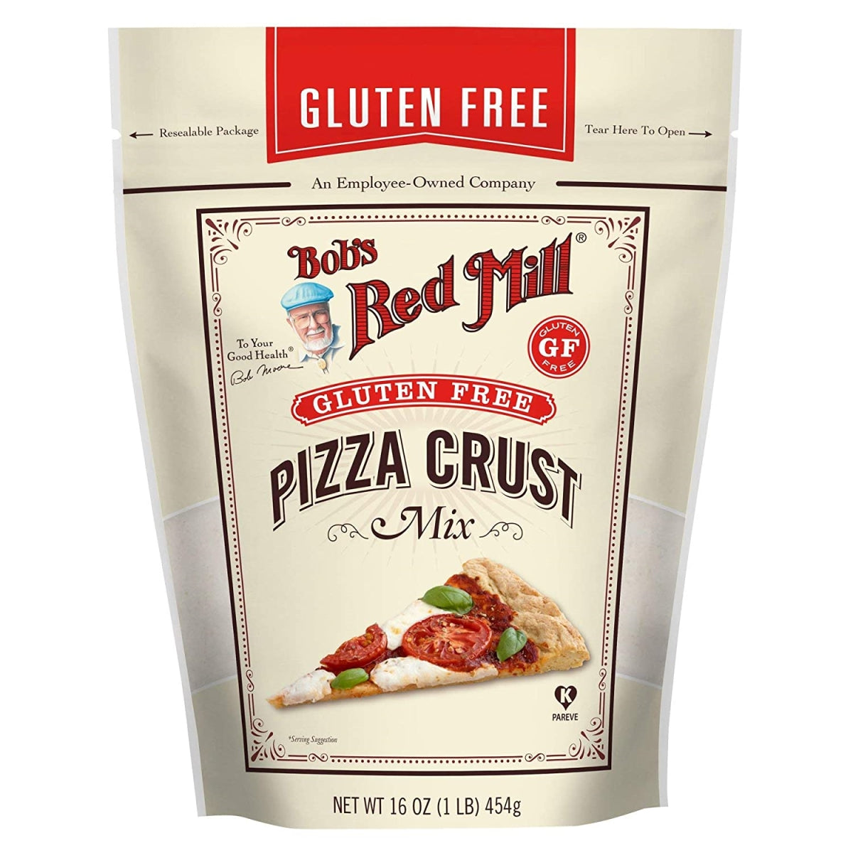 Bob's Red Mill Natural Foods Inc Gluten Free Pizza Crust Mix; 16 Ounces; 4 Per Case