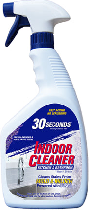 30Seconds Indoor Cleaner Kitchen & Bathroom; 1 Quart; 6 Per Case