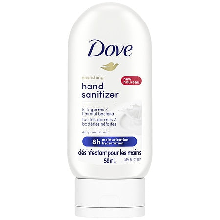 Dove Sanitizer Deep Moisture; 2 Fluid Ounce; 6 Per Box; 2 Per Case