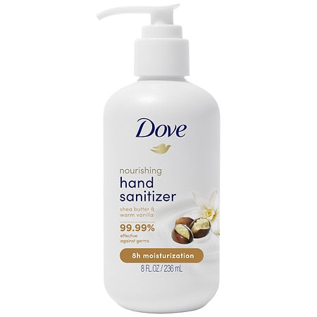 Dove Sanitizer Shea Vanilla; 236 Milliliter; 4 Per Case