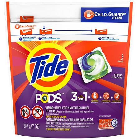 Tide Liquid Laundry Detergent Pods; 7 Ounces; 6 Per Case